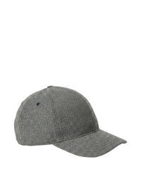 Casquette de baseball en flanelle de laine - Medium Grey Heather