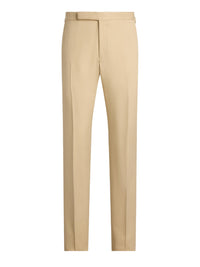 Gregory silk trousers - Tan