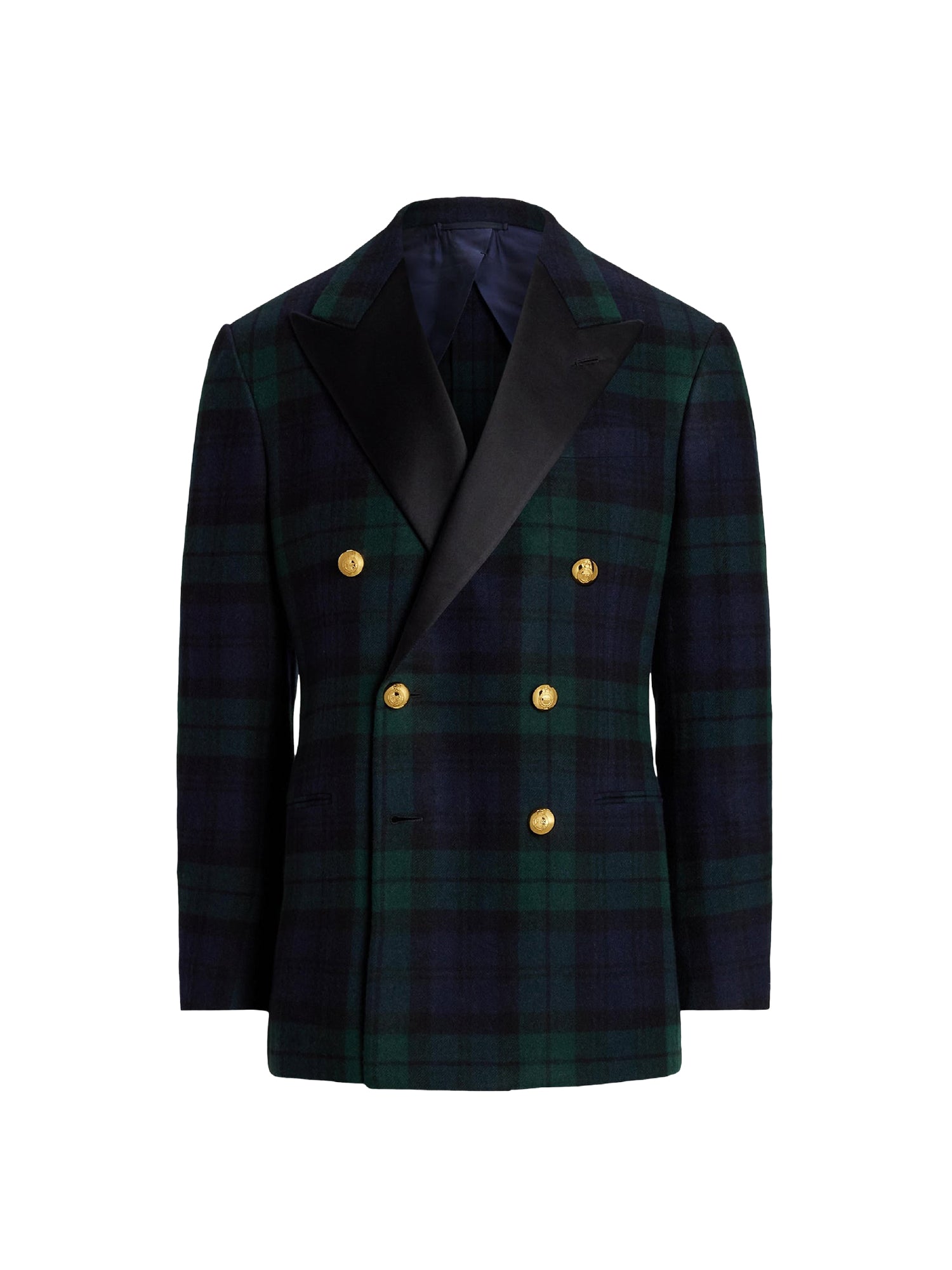 Veste smoking Kent en cachemire - Blackwatch