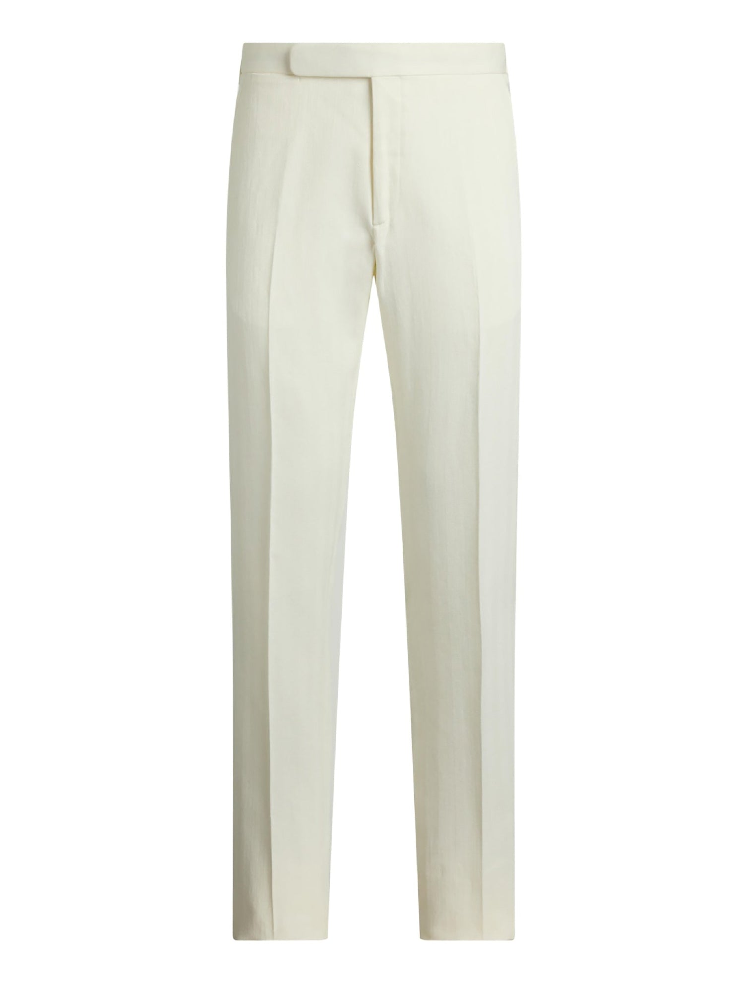 Gregory dress trousers in linen - Lux Cream