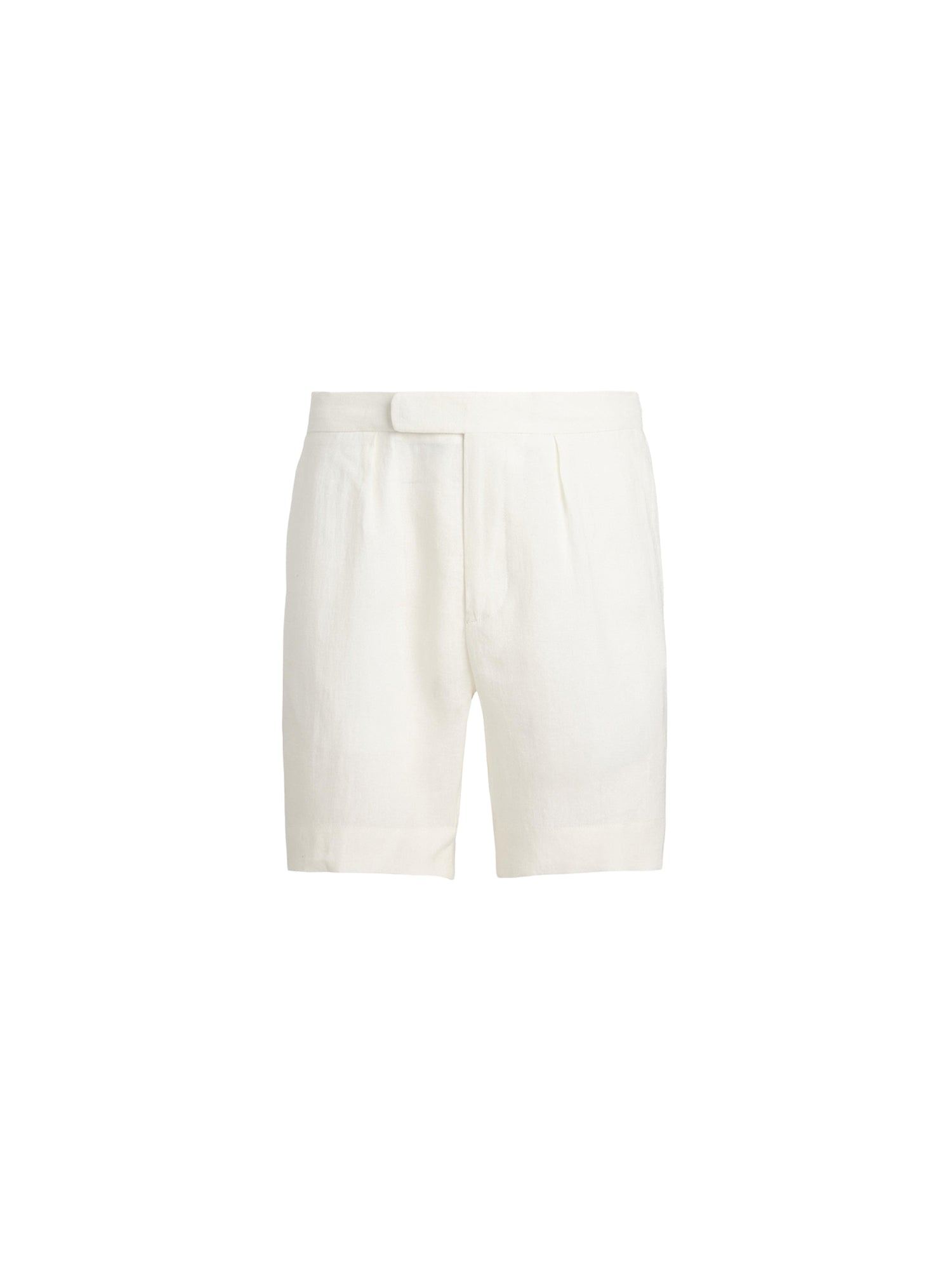 Short en dobby de lin - Deckwash White