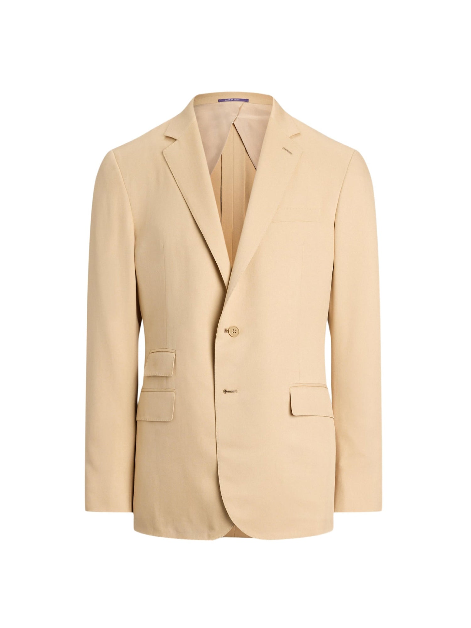 Veste Kent en gabardine de soie - Tan