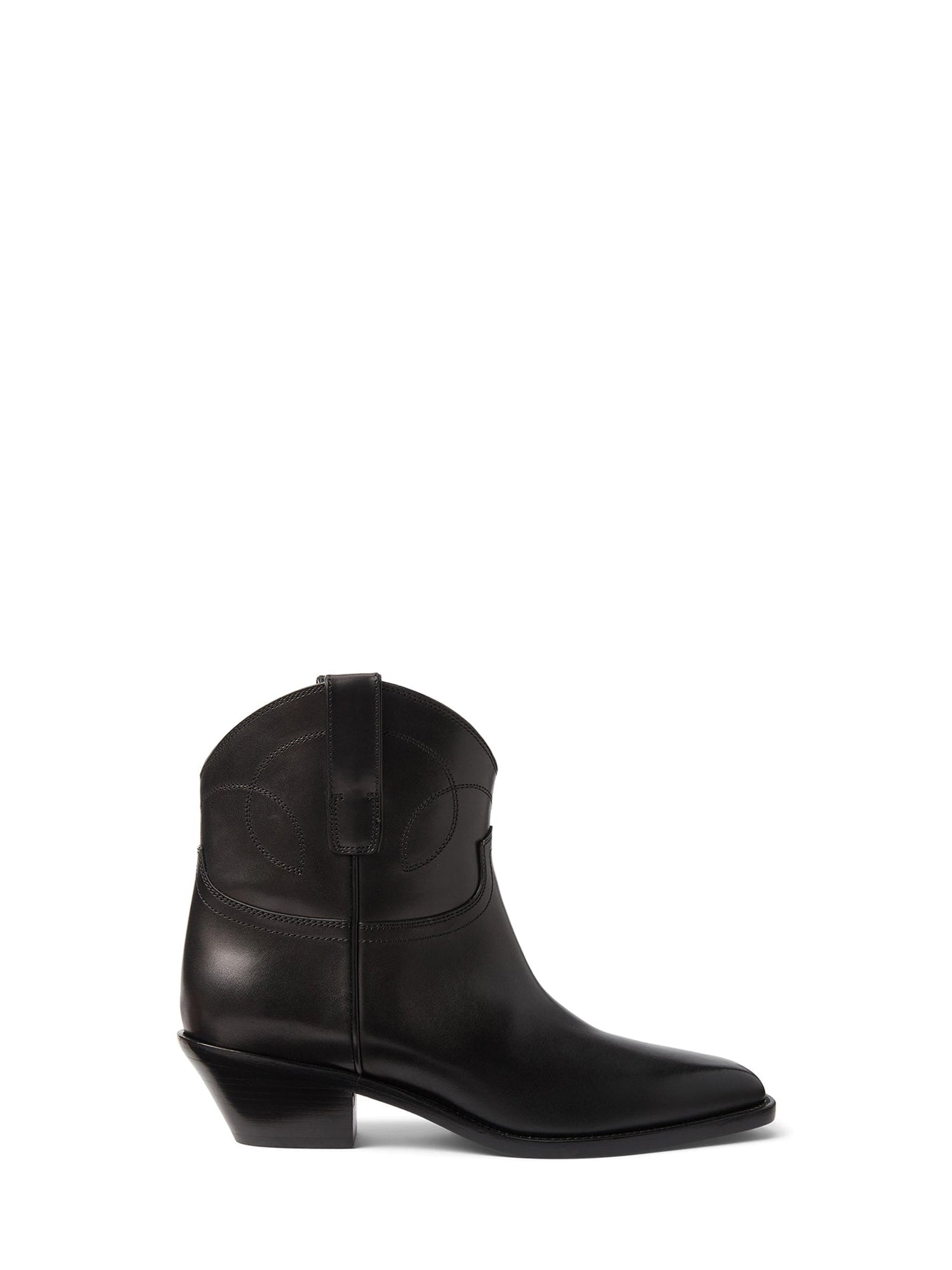 Bottines Jayme en cuir tanné - Black