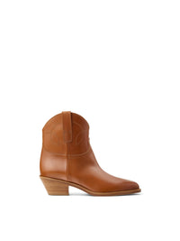 Bottines Jayme en cuir - Gold