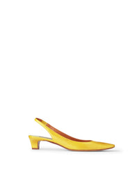 Escarpins Kels en cuir - Canary Yellow