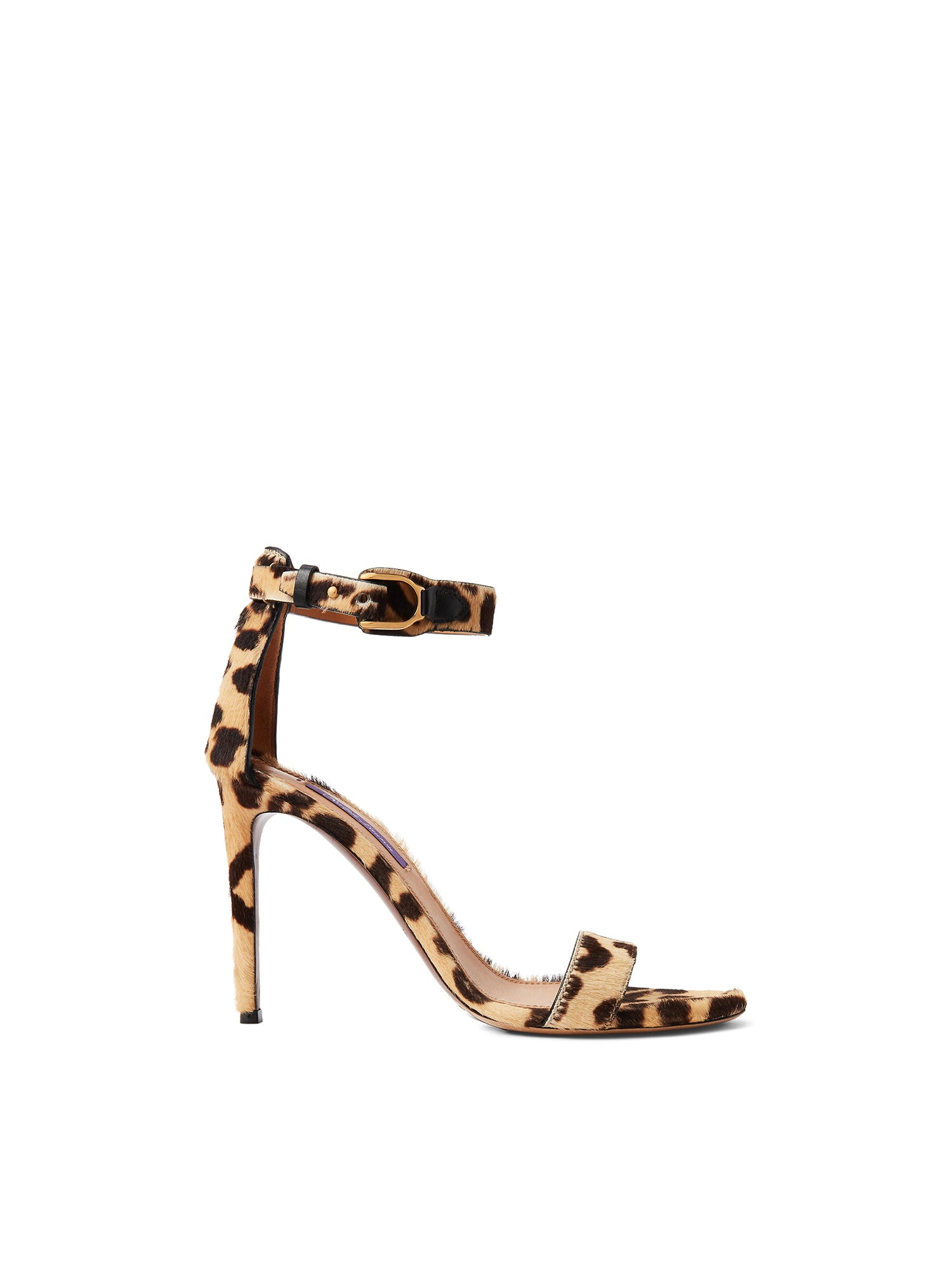 Sandales Colson Welington motif léopard - Tan & Black & Cream