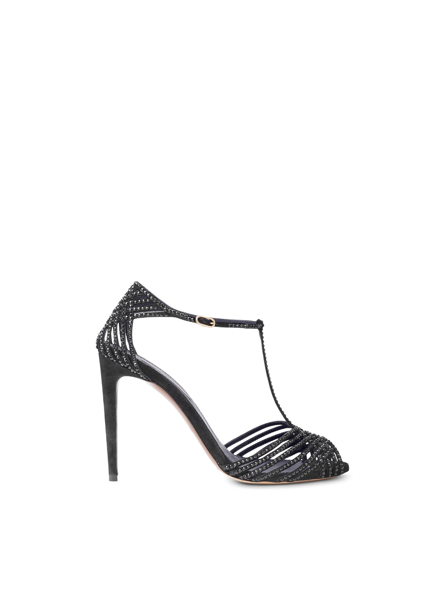 Sandales Keara 100 décorées en cuir - Black
