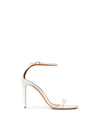 Sandales Krystina Spazzolato 100 en cuir - Off White