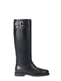 Bottes Sawyer en cuir - Black