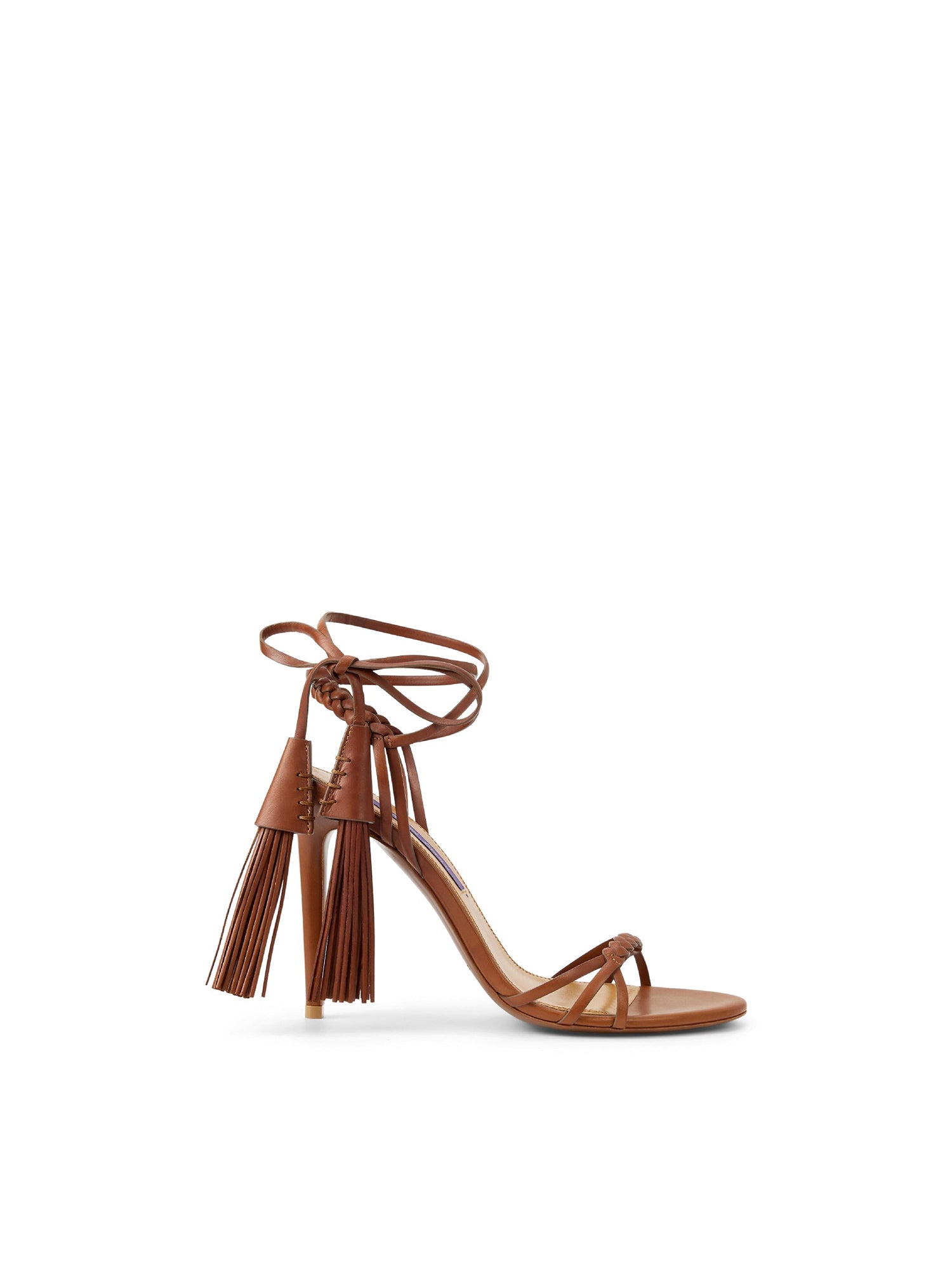 Sandales Alexandrea 100 en cuir - Gold
