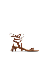 Sandales Alexandrea 35 en cuir - Gold