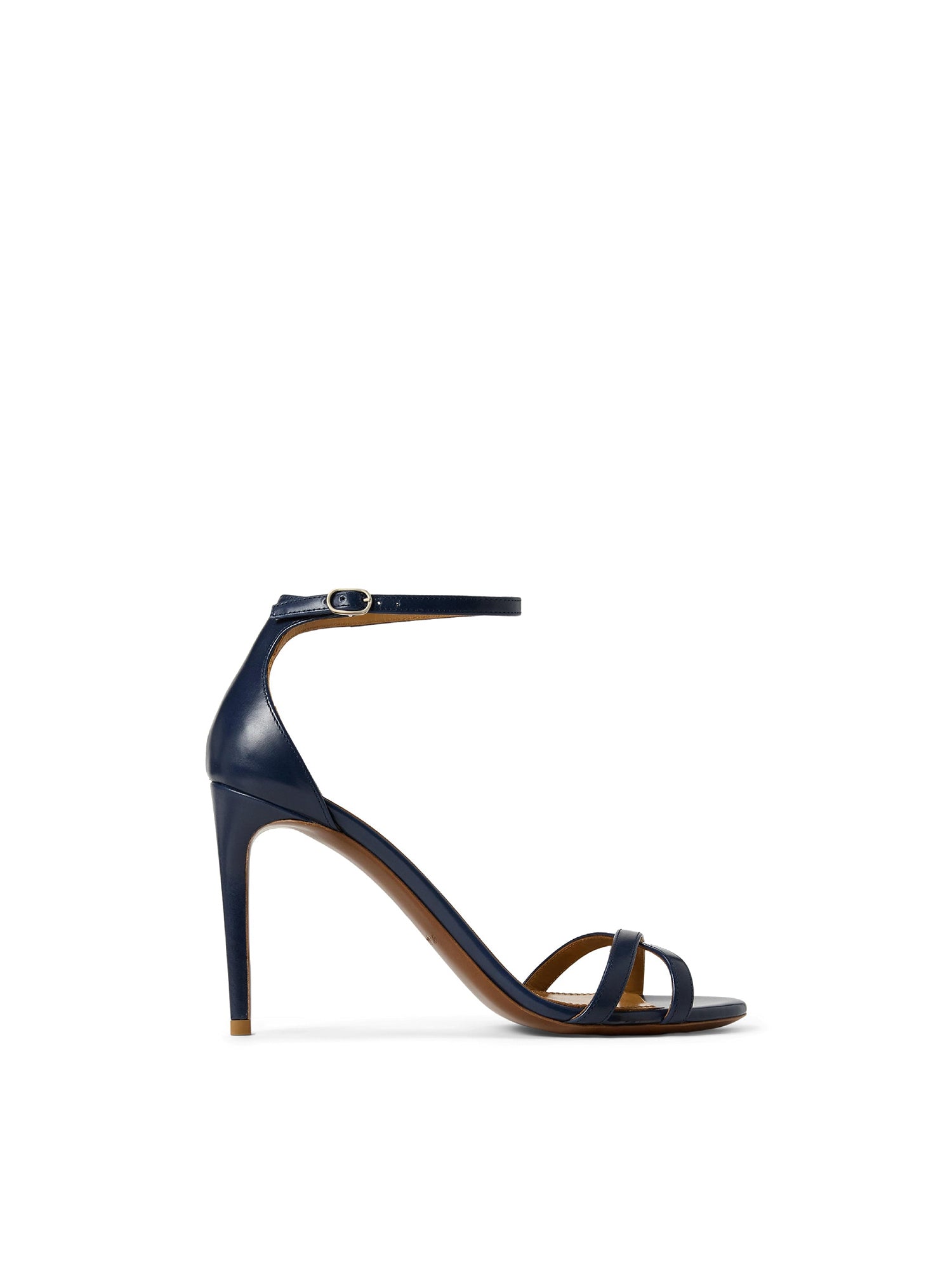 Sandales Perrin 95 en cuir - Lux Navy