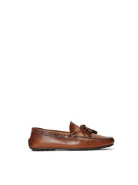Harold leather tassel loafers - Tan