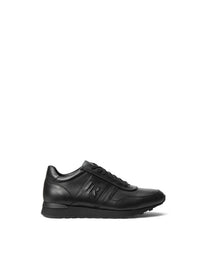 Baskets Ethan en cuir - Black