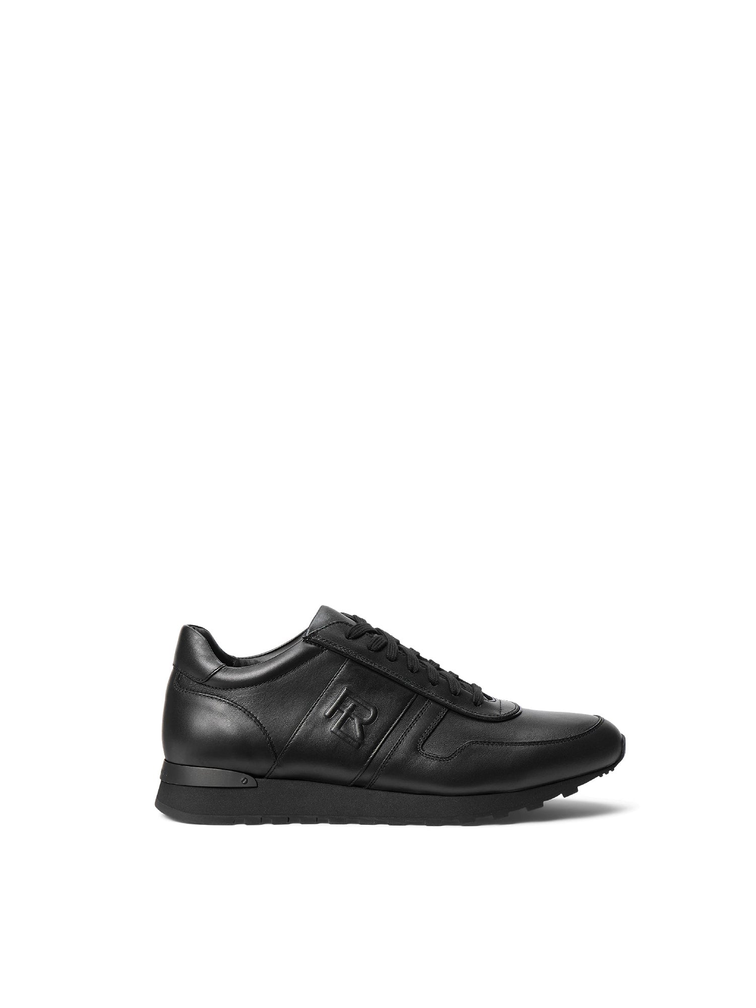 Baskets Ethan en cuir - Black