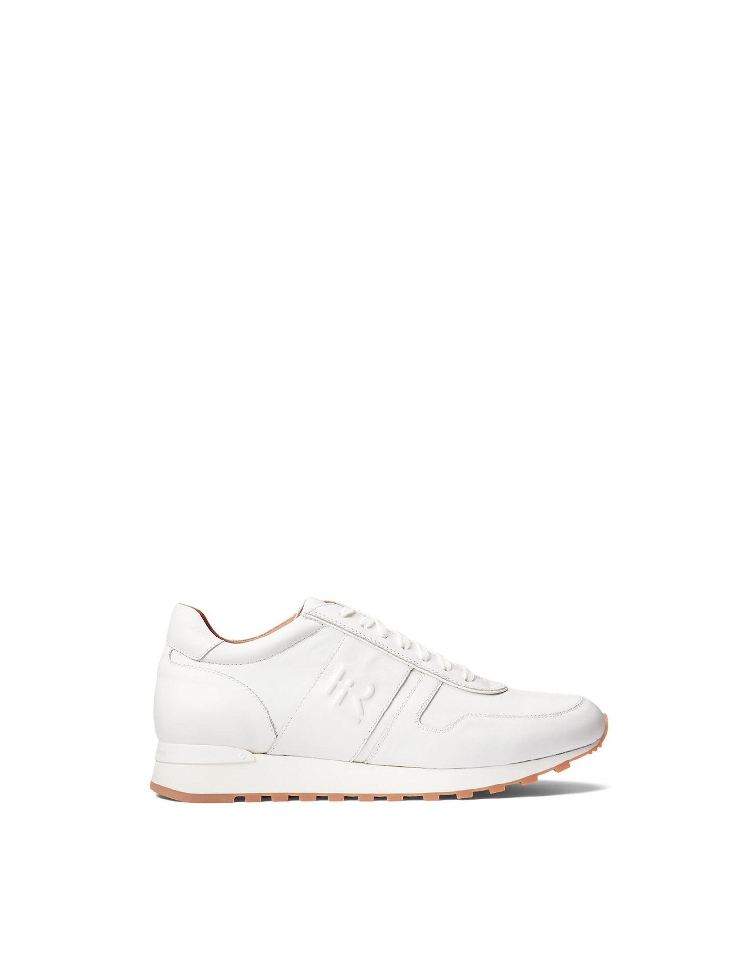 Ethan leather trainers - White