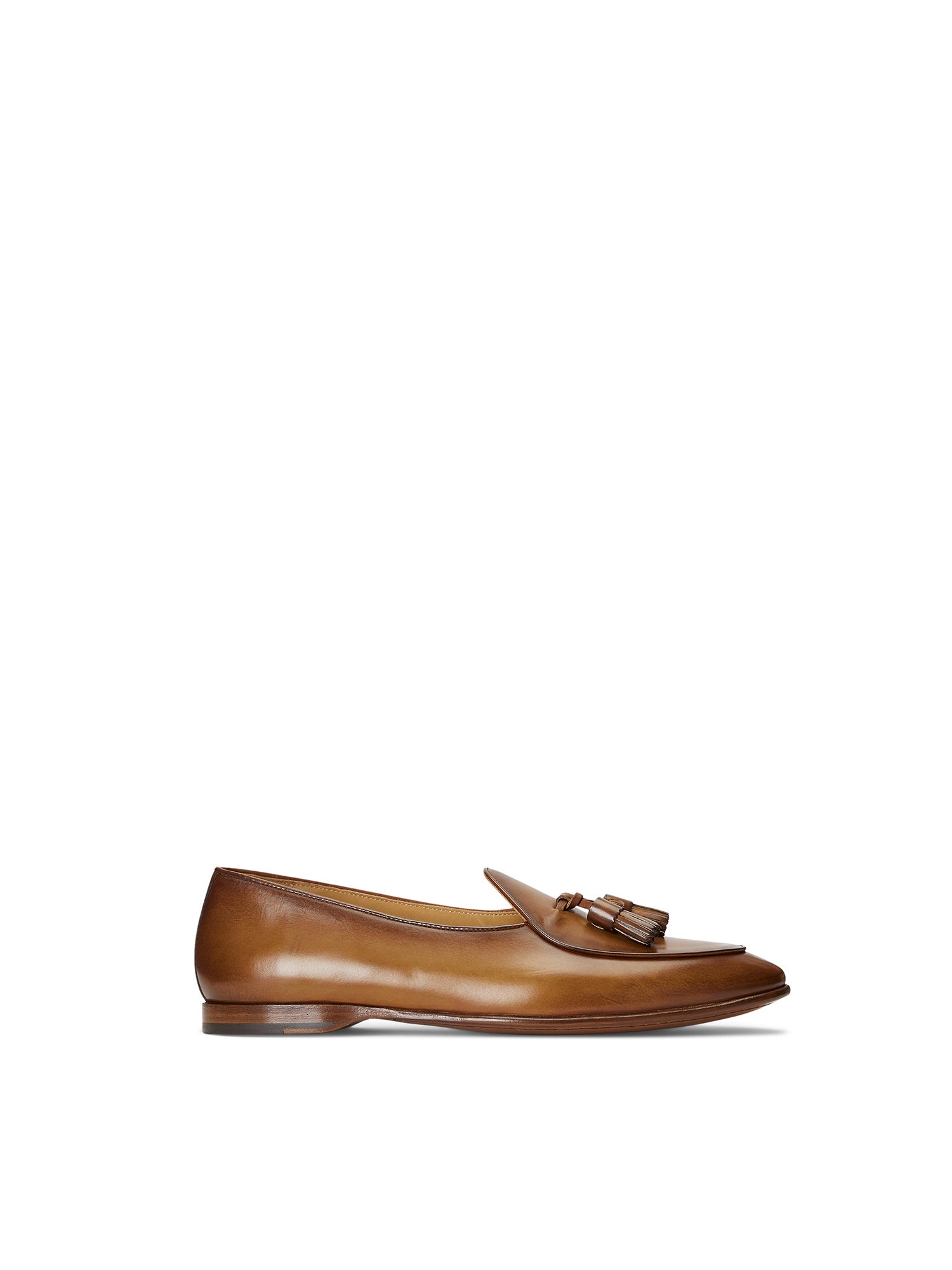 Chaussons Belvin en vachette - Tan
