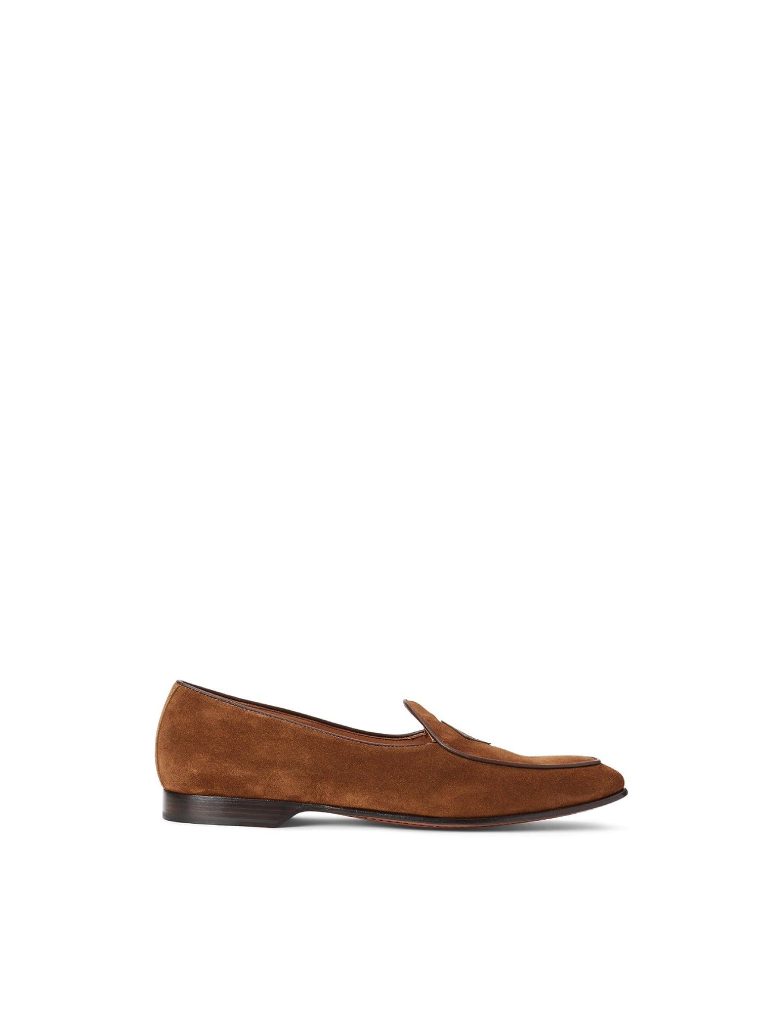 Chaussons Belvin à monogramme en daim - Luxury Teak