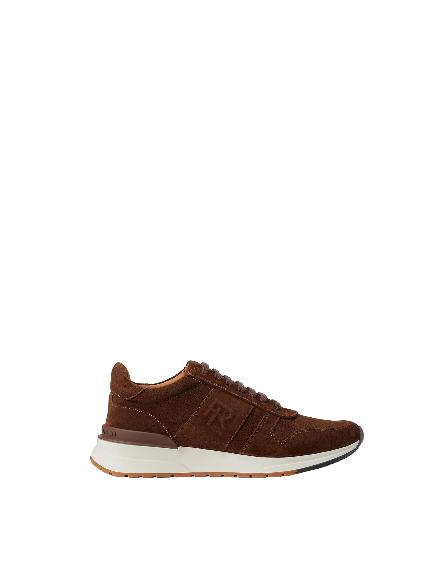 6 STOCK CHESTNUT BROWN LOW TOP LACE