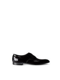 Chaussures Paget en vachette vernie - Black
