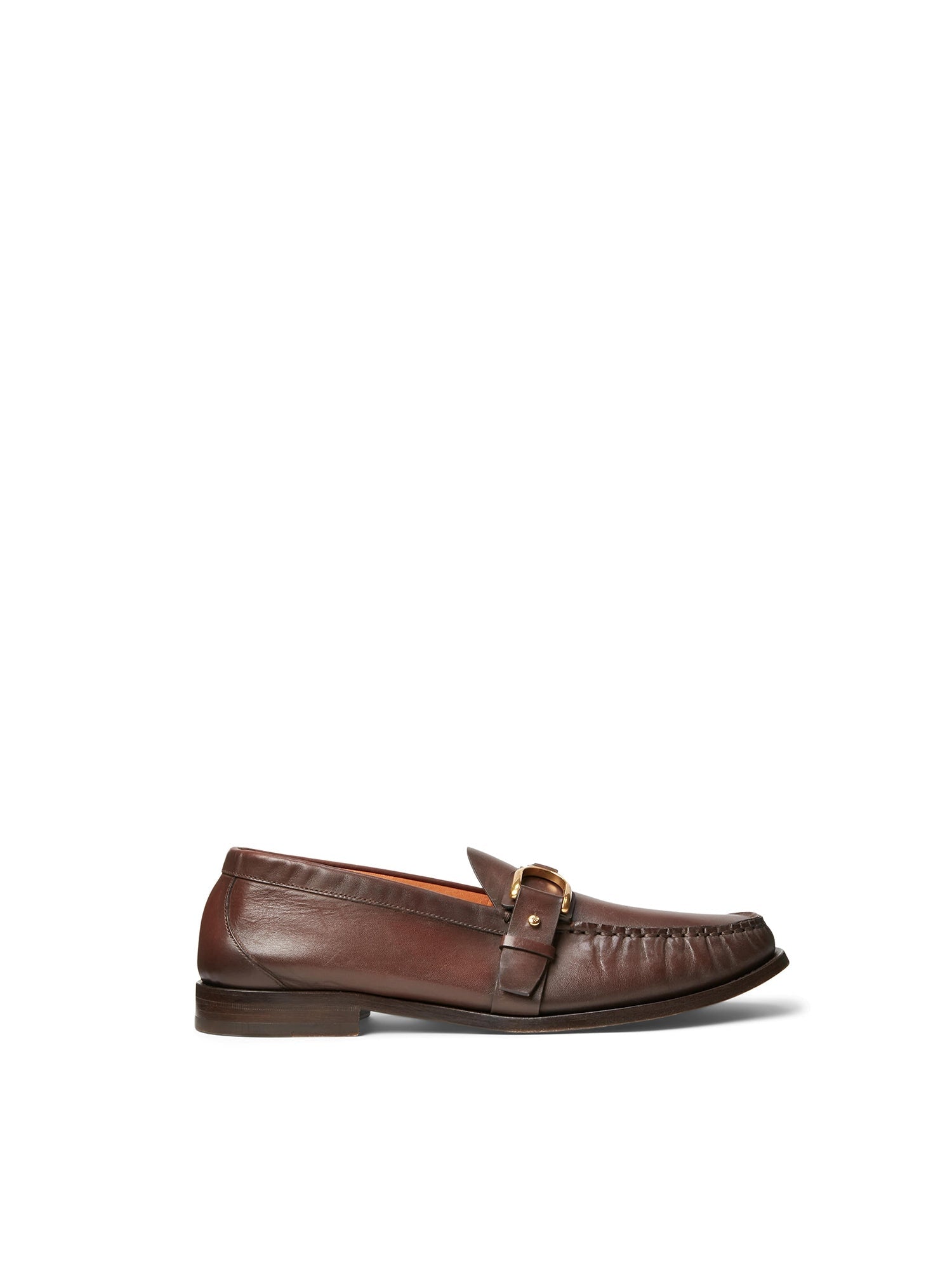 Perrin Welington leather loafers - Luggage Brown