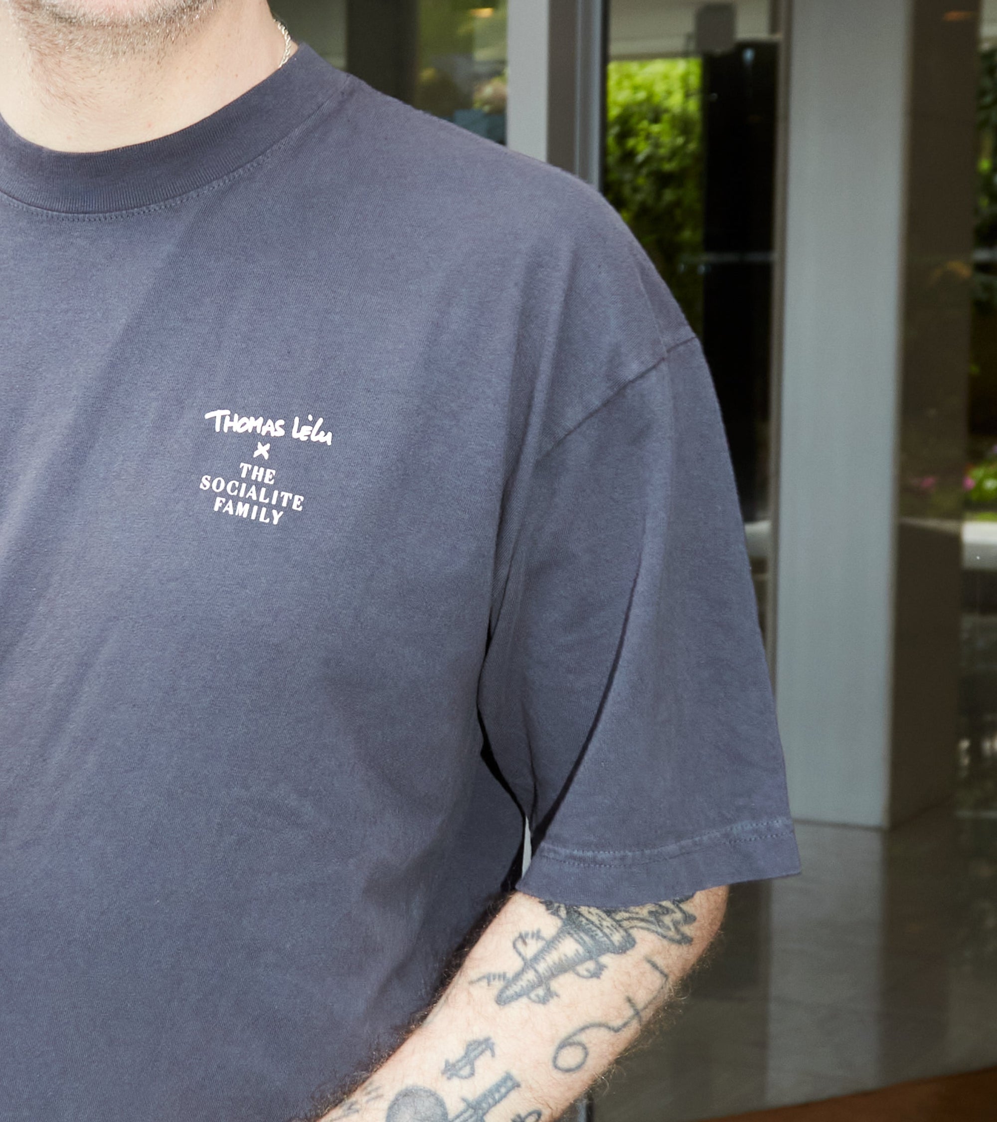 T-shirt Thomas Lélu - Gris anthracite