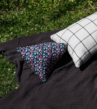 Coussin Divino - Bleu et Rose