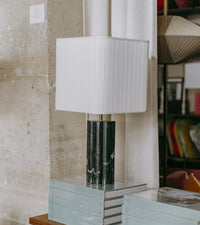 Lampe à poser Gioia en marbre - Noir