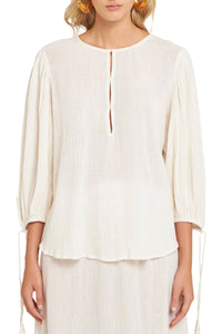 Blouse fluide Lilou - Cream