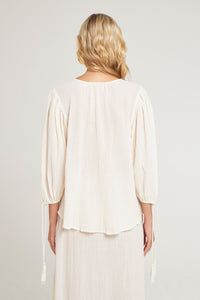 Blouse fluide Lilou - Cream