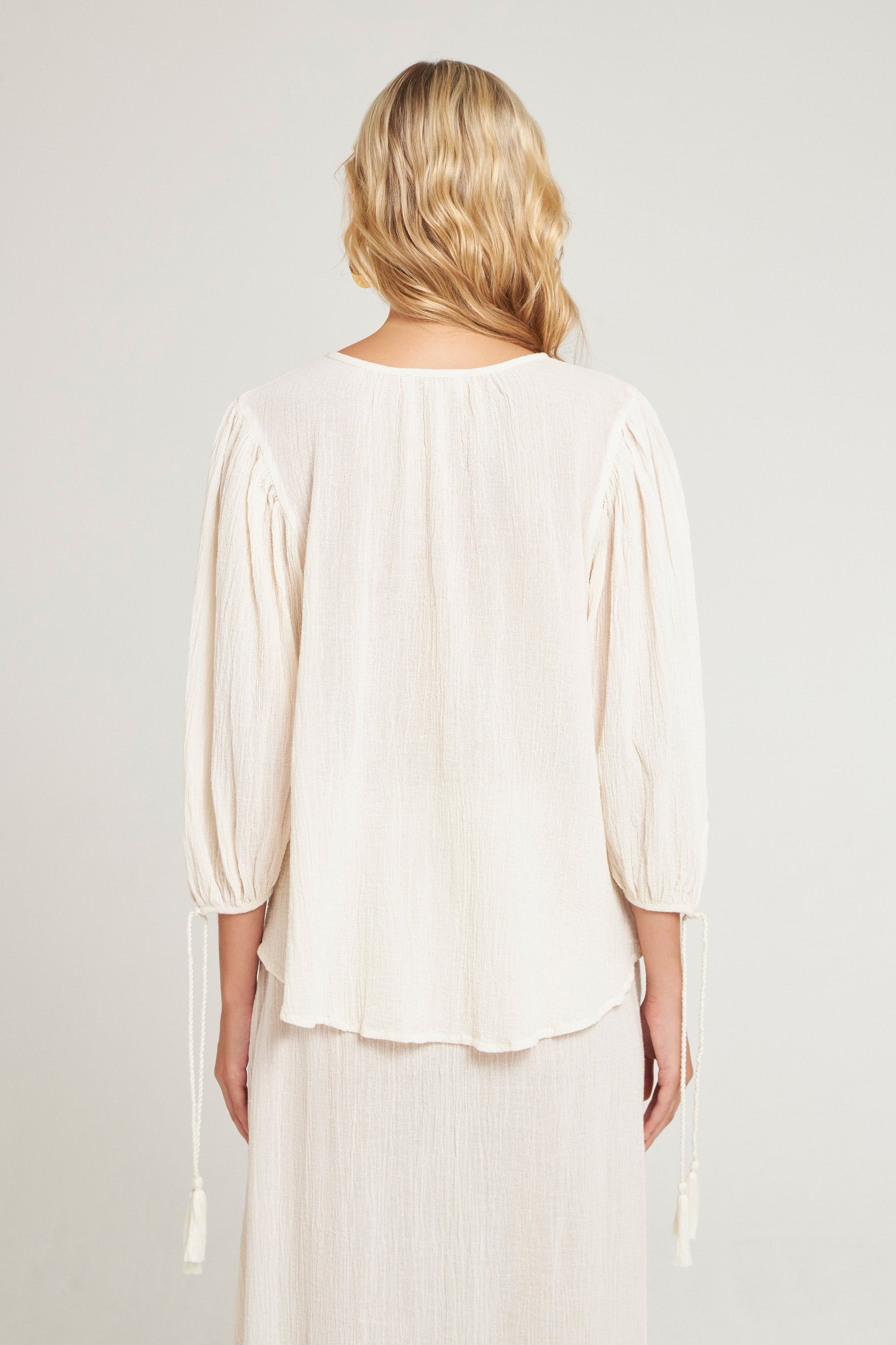 Blouse fluide Lilou - Cream