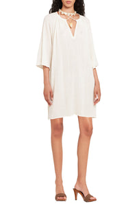 Robe courte Lilou - Cream