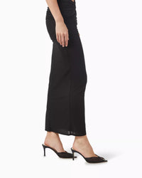 Mules Lisa Glitz 75 en satin - Black Mesh