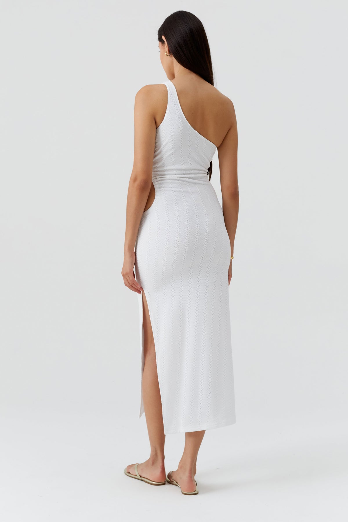 Robe midi Lizzie - White