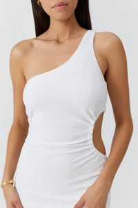 Robe midi Lizzie - White