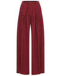 Pantalon Llyod large - Rosewood