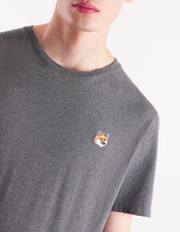 T-shirt avec écusson - Dark Grey Melange