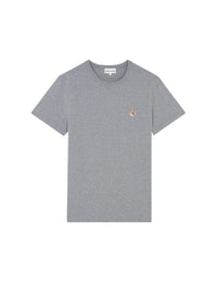 T-shirt with badge - Dark Grey Melange