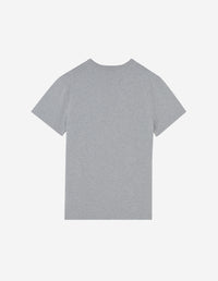 T-shirt avec écusson - Dark Grey Melange