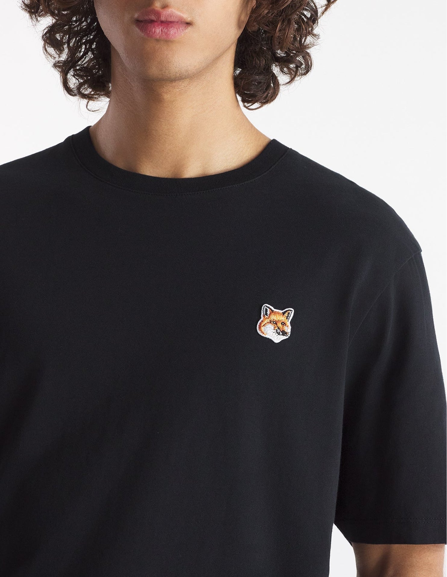 T-shirt with patch - Black