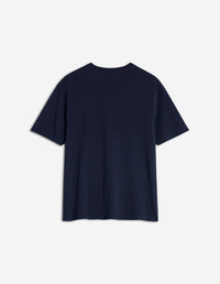 T-shirt with patch - Ink Blue