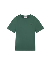 Oversized Bold Fox Head T-shirt with crest - Bottle Green