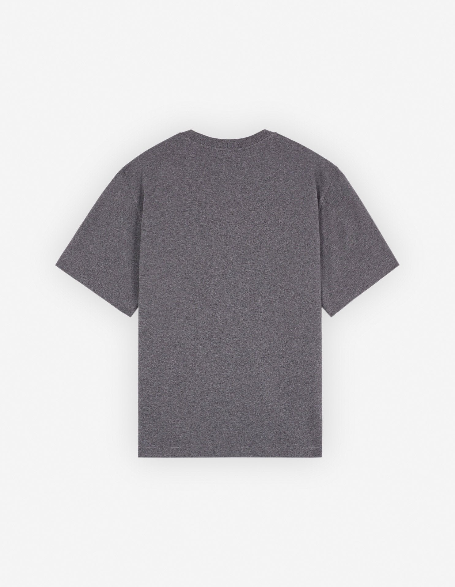 T-shirt oversize Bold Fox Head Fox avec écusson - Dark Grey Melange
