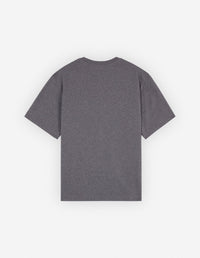 T-shirt oversize Bold Fox Head Fox avec écusson - Dark Grey Melange