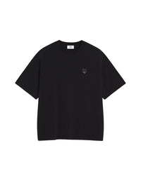 T-shirt oversize Bold Fox Head Fox avec écusson - Black