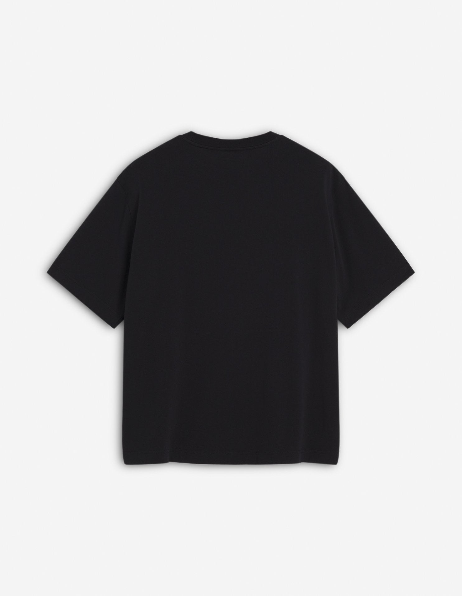 T-shirt oversize Bold Fox Head Fox avec écusson - Black