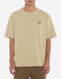 T-shirt oversize Bold Fox Head Fox avec écusson - Canvas