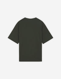 T-shirt oversize Bold Fox Head Fox avec écusson - Ranger Green