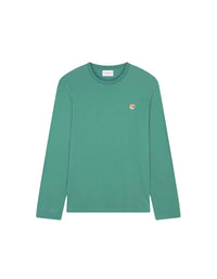 Fox Head long sleeve T-shirt - Teal Grey