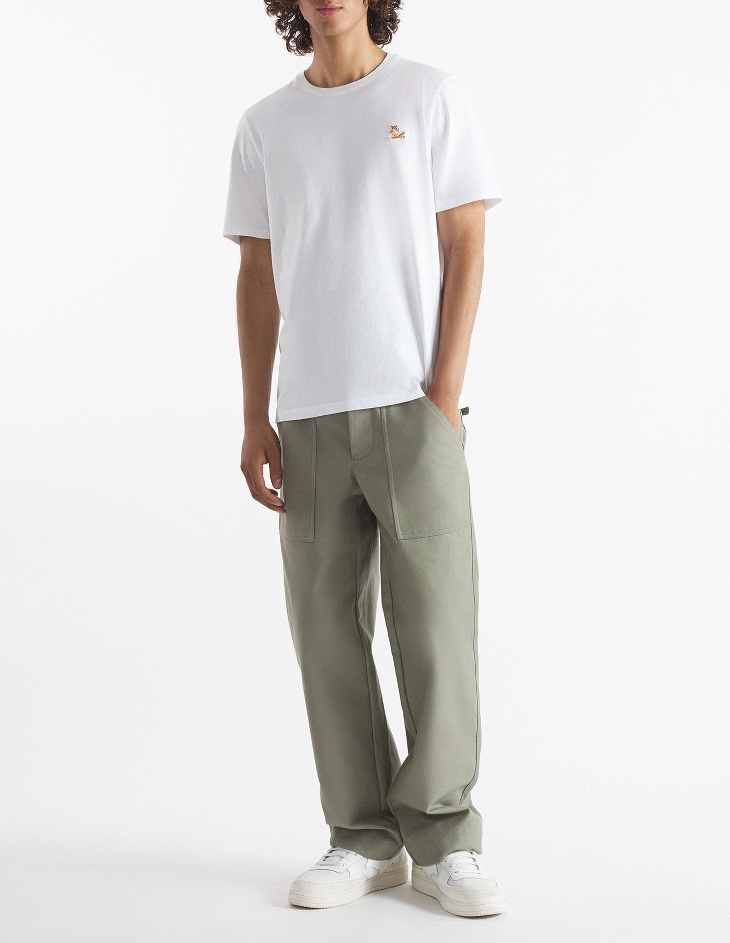 T-shirt avec écusson - White